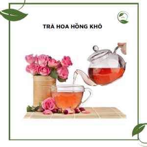 Trà hoa hồng khô