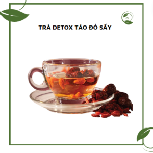 Trà detox táo đỏ sấy