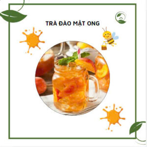 Trà đào mật ong