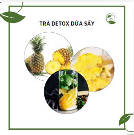 Trà detox dứa sấy