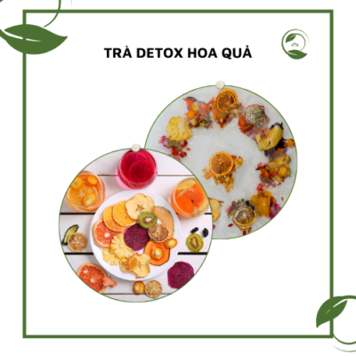 Top 4 các loại trà detox hoa quả phổ biến